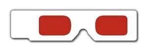 Rd701912-1 Fashion Plain White Frame Hand Hold 3d Decode Glasses For Decoding Secret Messages