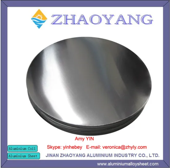 3003 H12 stamping aluminum circle for vacuum cup