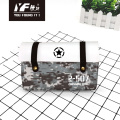 Custom Crossing fire style camouflage​style PU leather handbag cosmetic bag pencil case&bag multifunctional bag