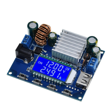 SK35L DC 0.6-30V 4A 35W Adjustable CC CV Boost/Buck Power Supply Module