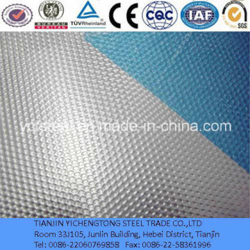 Checkered Aluminium Plate with PVC Film Covered