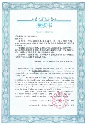 Elevator Centre Opening Landing Door Device