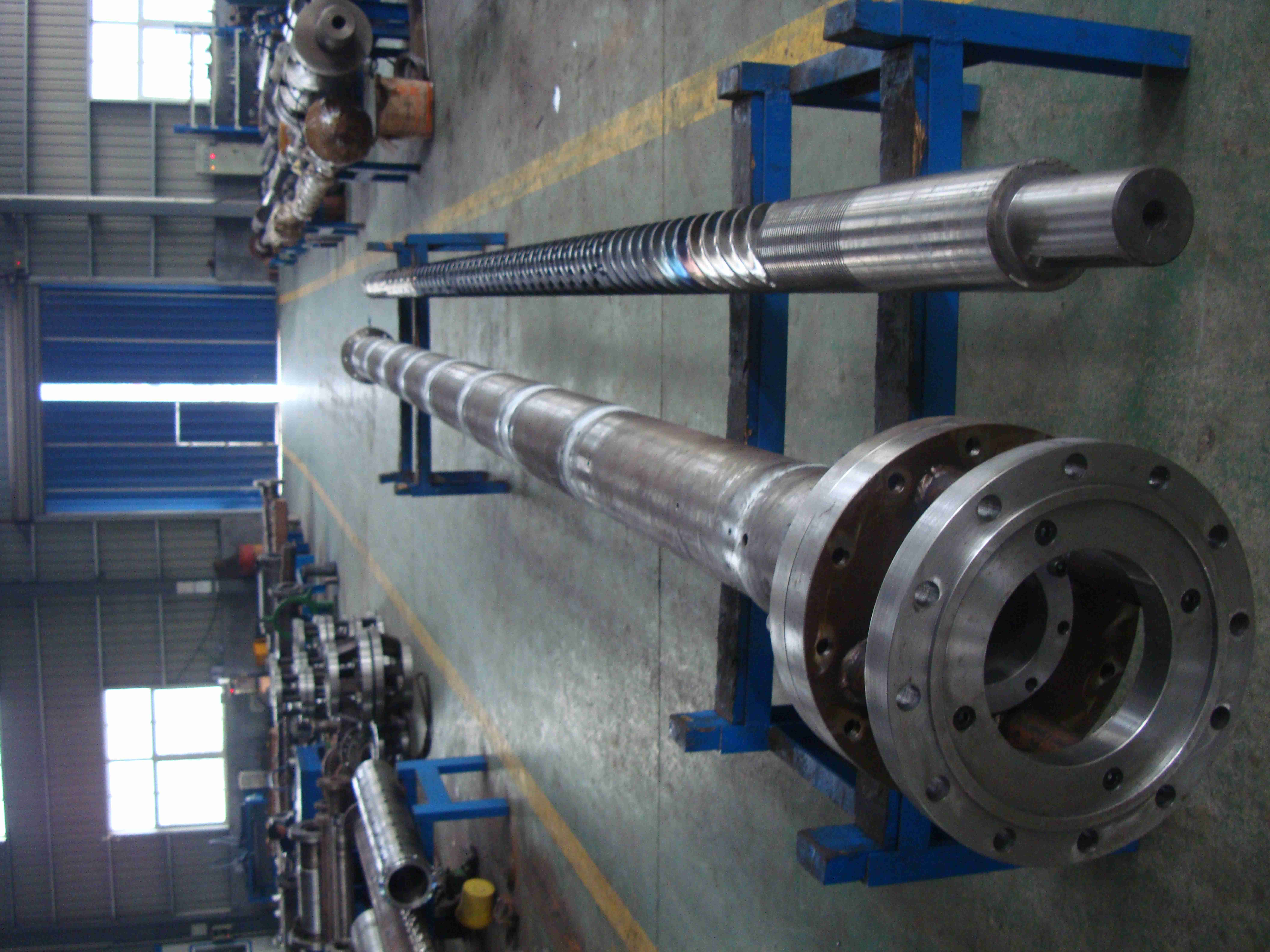 XPS carbon dioxide foaming screw