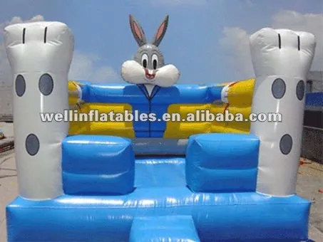 2013 newest arrival inflatable rabbit bouncer