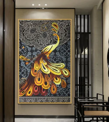 Mosaic tile murals picture animals art design for phoenix