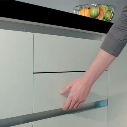 Custom Aluminum Profiles Furniture Decorative Cabinet Door Handles