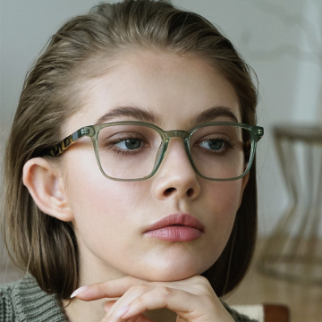 Kare Unisex Eko Asetat Optik Çerçeve Gözlükler