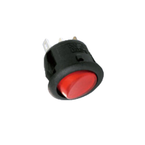 Luz LED apagada en el interruptor basculante