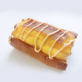Omelete espessa japonesa de bolo de ovo retangular