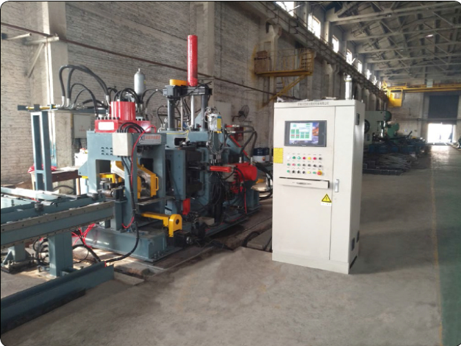 Hydraulic CNC Steel Plate Hole Punching Line