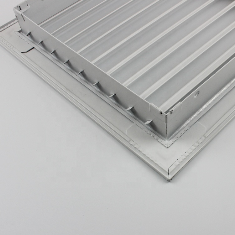Louvered Aluminium Fixed Return Air Ceiling Grille, High Quality ...
