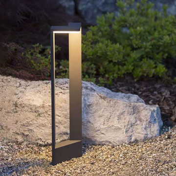 Black Acrylic Waterproof IP65 LED Garden Lawn Lamp