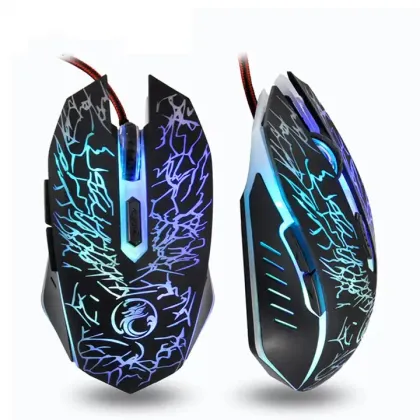 Dazzling Breathing Lamp Wired Gaming Mouse