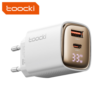 Caricatore di iPhone per iPhone TOOCKI 33W PD GAN - Caricatore IOS all'ingrosso, Caricatore di orologi Smart, Caricatore rapido portatile per iPhone "Tuttavia, se preferisci un titolo più conciso per scopi SEO, considera:" TOOCKI 33W PD GAN 