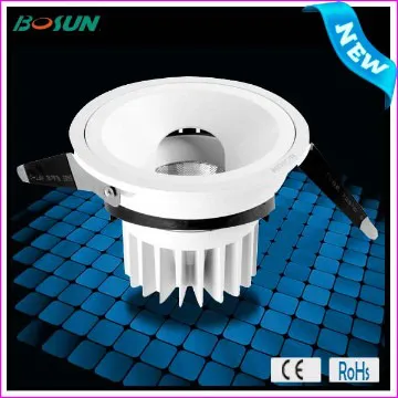 2014 china 9w patented cob dimmable led downlight eyeshield
