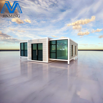 Luxury Expandable Container House with Glass Wall Design