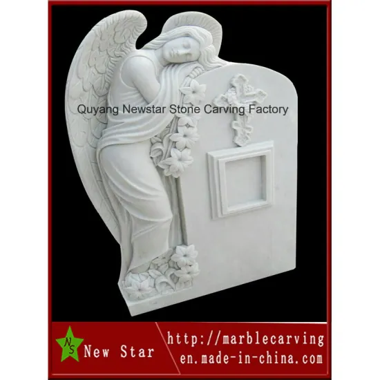 Marblecarving Tombstone Granite Statue for Tombstone Monument