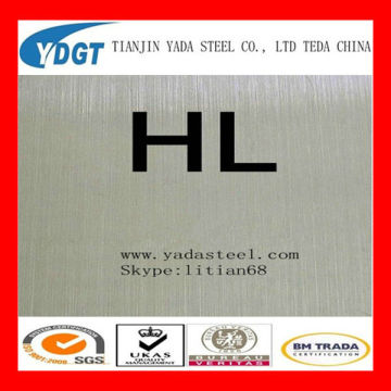 hairline finish stainless steel sheet 304