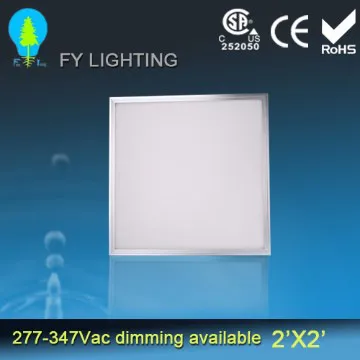 100~347v 85lm/w led light panel 2x2