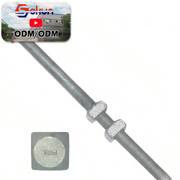 Nickel-Plated M22 x 100mm Cable Suspension Bolt: Ideal for Indoor Decorative Lighting and CNC Machine Applications