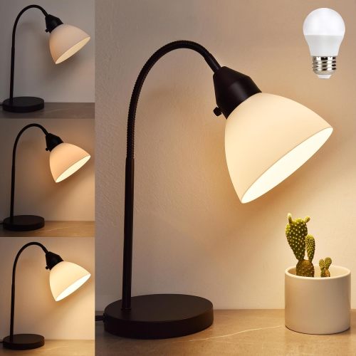 Flexible Black Reading Light Home Office Study Lamp