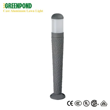 Grey Cast Aluminum Lawn Light Waterproof IP65