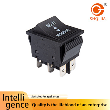 Interruptor en forma de barco negro R11 983