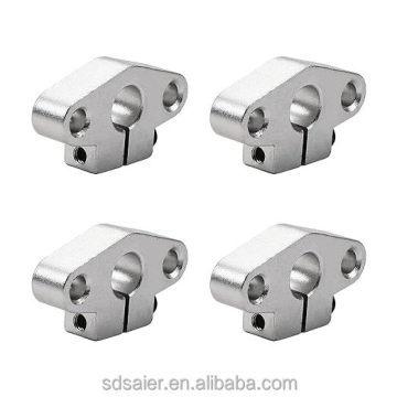 Aluminium Linear Shaft Accessories & Bearings: SHF8, SHF10, SHF12, SHF13, SHF16, SHF20