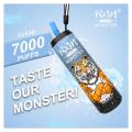 Toutes les saveurs R&amp;M Monster 7000 Puffs en gros