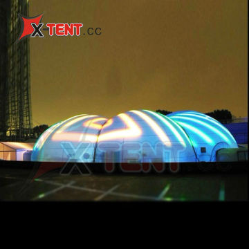 Giant Inflatable Dome Tent for Projection, Lighted Inflatable Tent