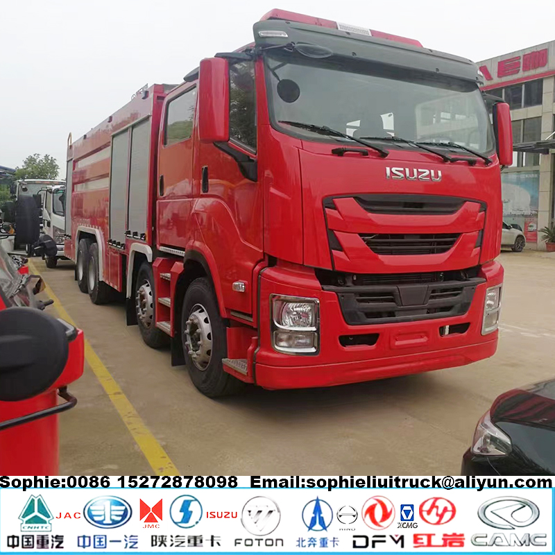 ISUZU GIGA 6x4 Camión de lucha contra incendios de rescate de emergencia
