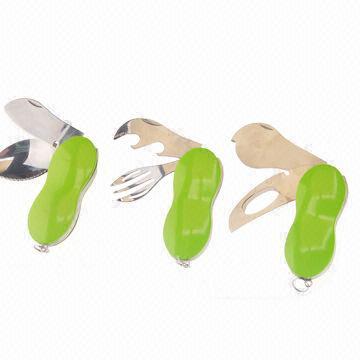 Camping Cutlery Set, Made of 420 Stainless Steel Material