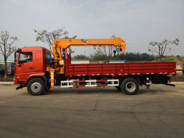 HBQZ Hot Sale 8tons Telescopic Boom Truck Crane (SQ8S4)