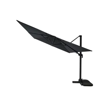 Outdoor Cantilever Cafe Umbrella for Patio Restaurants
