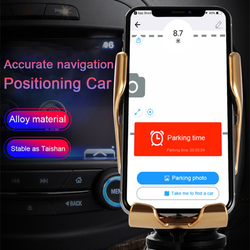 Nova Chegada Smart Touch Carregador de carro sem fio para celulares