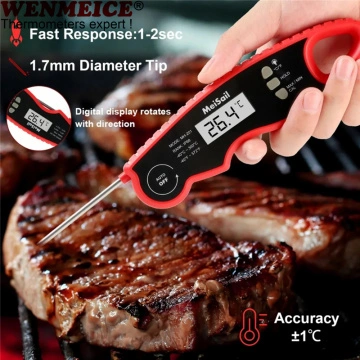 Household Bluetooth BBQ Meat Grill Oven Food Thermometer for Kitchen and  Smoker with Wireless Range 60meters - China Probe Thermometer, Digital  Thermometer Prices