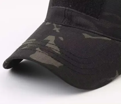 Custom Logo Camouflage Tactical Dad Hats - Adjustable Golf Caps
