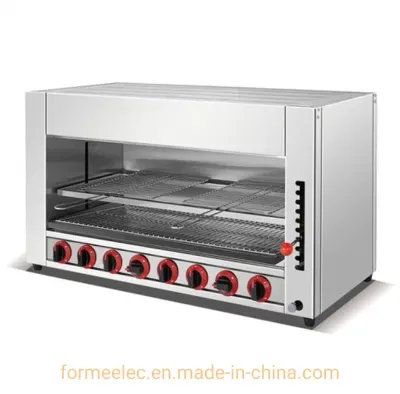 6 Burners 8 Burners 10 Burners Gas Hot Surface Stove Gas Infrared Salamander Gas Salamander