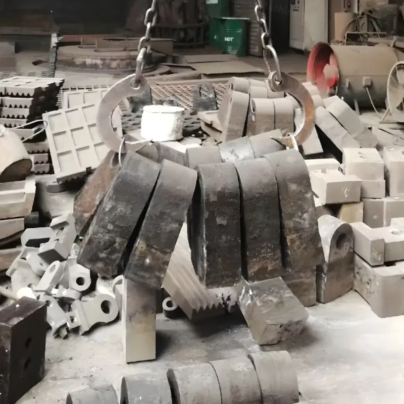 Wear-Resistant Chromium Alloy PC Hammer Crusher Hammer Head