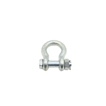 Chinese Factory Adjustable D Shackle Us Type Shackle G2130 With Safety Bolt