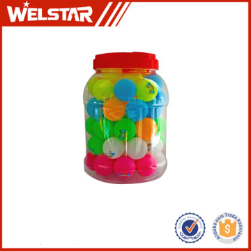 Hot Sale Cheap Price Smiley Face Colorful Printed Plastic Custom Ping pong Balls