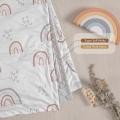 Thick wrap cotton unisex baby blanket for newborn