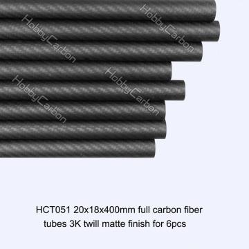 Tube en fibre de carbone à flèche en carbone pour application d&#39;avion RC