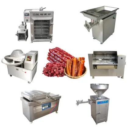 Ham and Sausage Production Line: Filling and Linking Machines