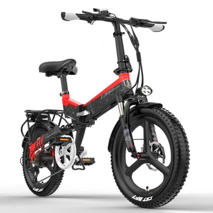 LANKELEISI G650 20 Inches Foldable Electric Bike
