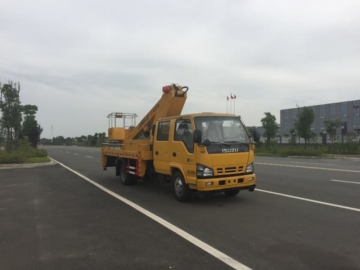 2018 nieuwe ISUZU hydraulische hoogwerkerwagen