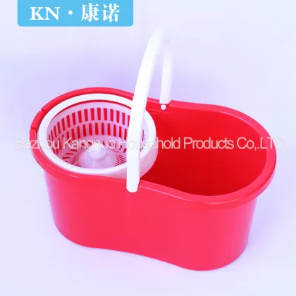 New design type Rotary Microfiber Spin Mop And Bucket set