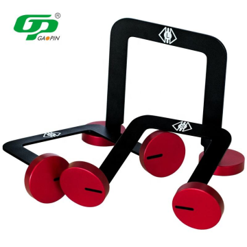 Black Aluminum Golf Putting Gate Set