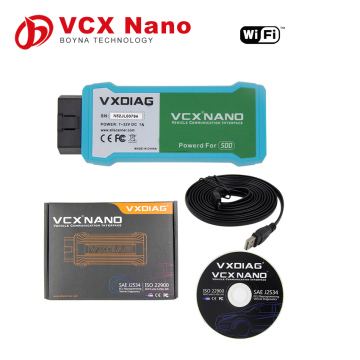 Multi-language Wireless WIFI connection VXDIAG VCX NANO for LandRover and for Jaguar Diesel gasoline cars engine analyzer