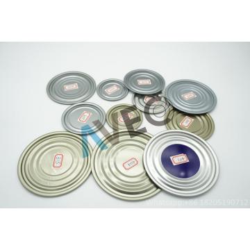 Tinplate normal bottom lids for tincan paper tube